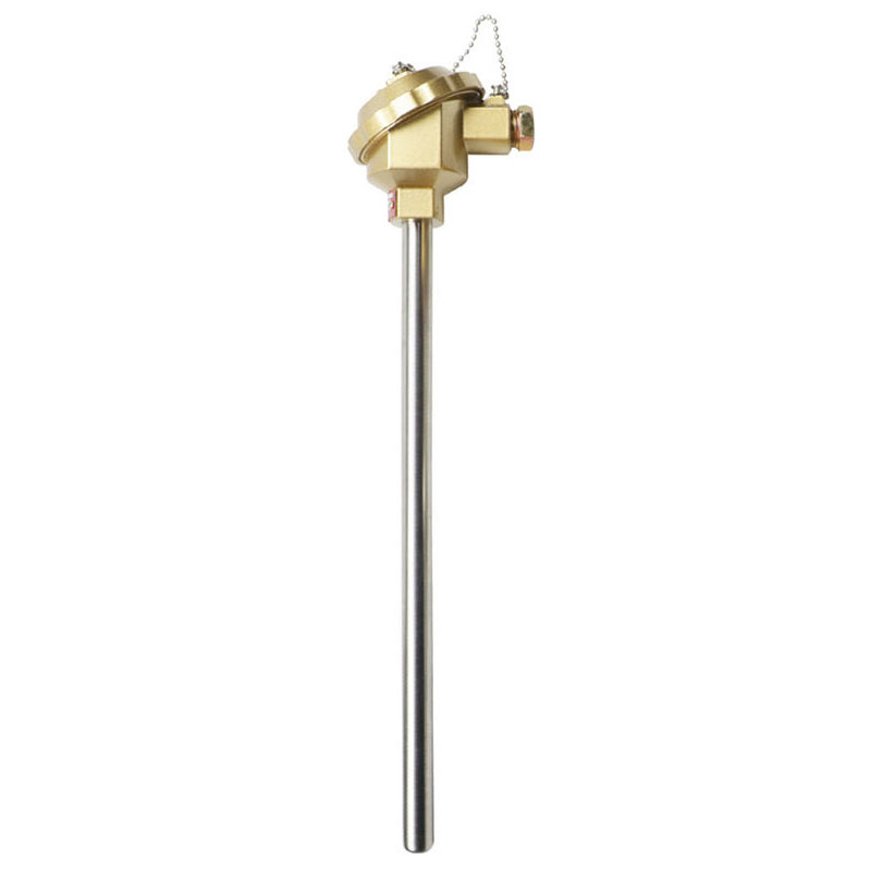 Isoleret, vandtæt, slidbestandigt termoelement i rustfrit stål materiale 1800°C K-type termoelement PT100 RTD-type sondetermoelement