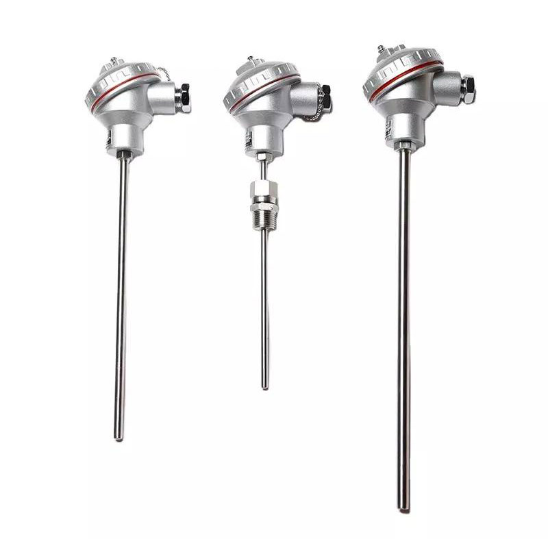 Premium højtemperatursensor PT100 Type K rustfrit stål termoelement
