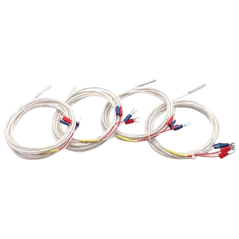 Industriel PT100 RTD temperatursensor 3-leder platin termistor 50 mm termoelement sonde