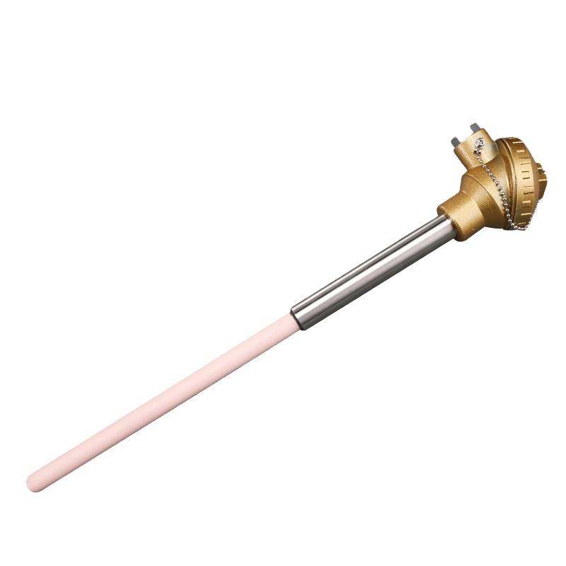 0,2–0,4 mm tråddiameter Type S/B/R platin-rhodium termoelement ovn højtemperaturfølersonde til smeltede metaller