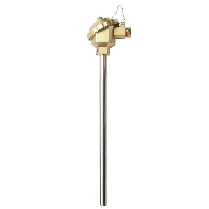 Isoleret, vandtæt, slidbestandigt termoelement i rustfrit stål materiale 1800°C K-type termoelement PT100 RTD-type sondetermoelement