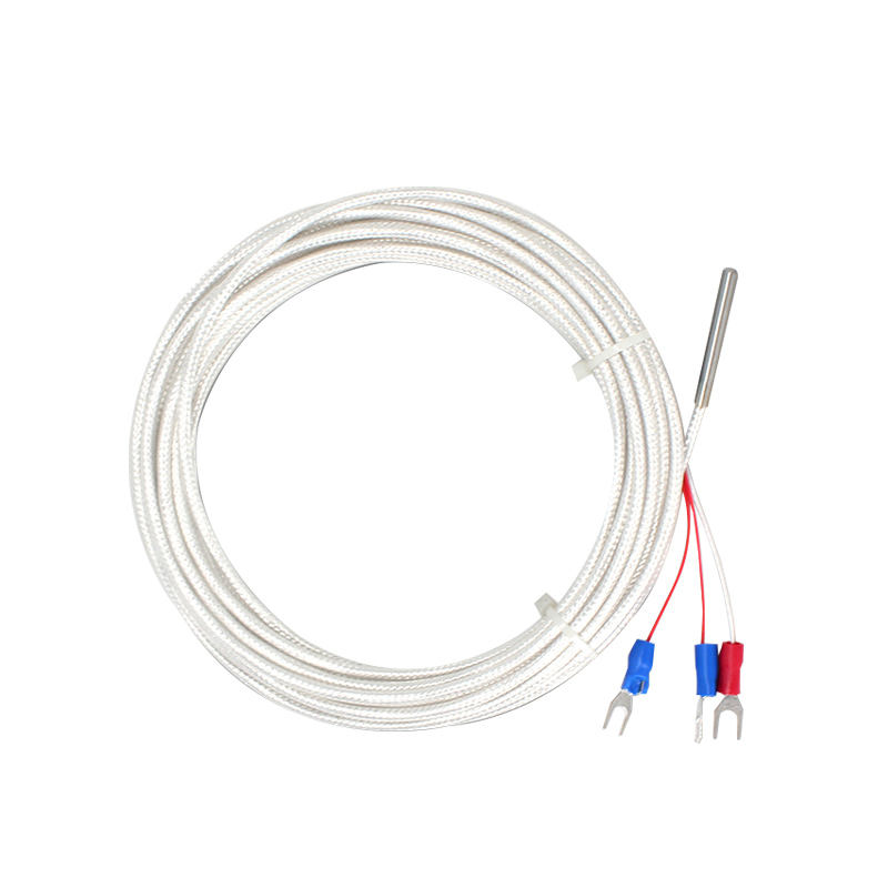 WZP-035 PT100 sonde 5 × 35 mm kabel 1–20 m platinmodstandstermometer RTD Korrosionsbestandig vandtæt anti-korrosions temperatursensor