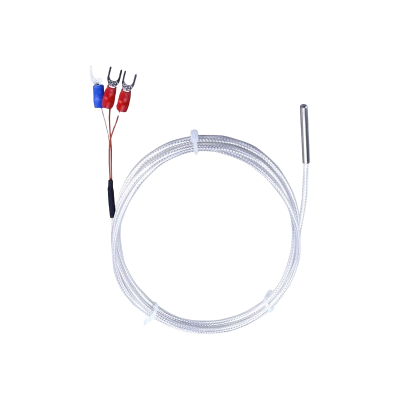 Industriel PT100 RTD temperatursensor 3-leder platin termistor 50 mm termoelement sonde