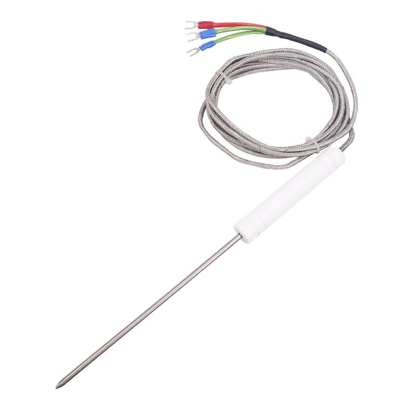 PT1000 PT100 NTC fødevaregodkendt sondetemperatursensor i rustfrit stål sondetermoelement til kødgrill og ovne