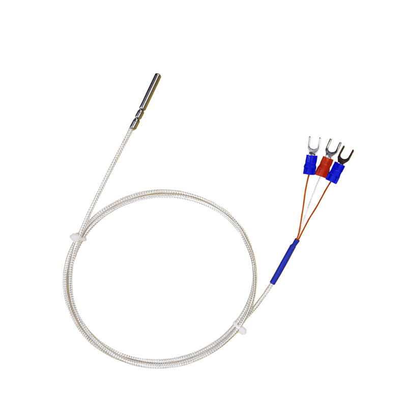WZP-035 PT100 sonde 5 × 35 mm kabel 1–20 m platinmodstandstermometer RTD Korrosionsbestandig vandtæt anti-korrosions temperatursensor
