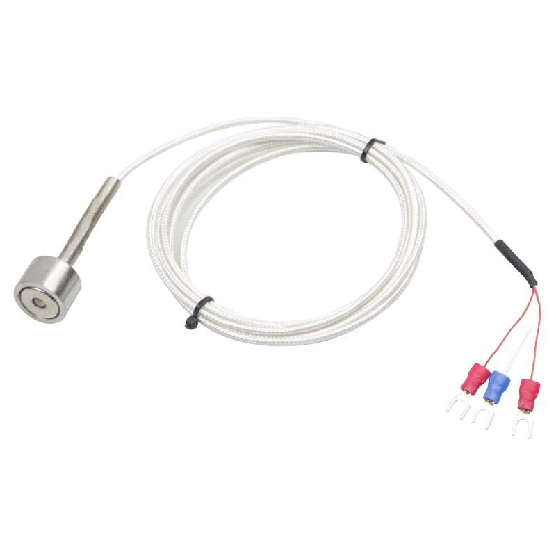 Magnetisk PT100K temperatursensor med magnetiseret platin modstandstermometer (RTD) Stærk magnetisk tiltrækning til termoelementer