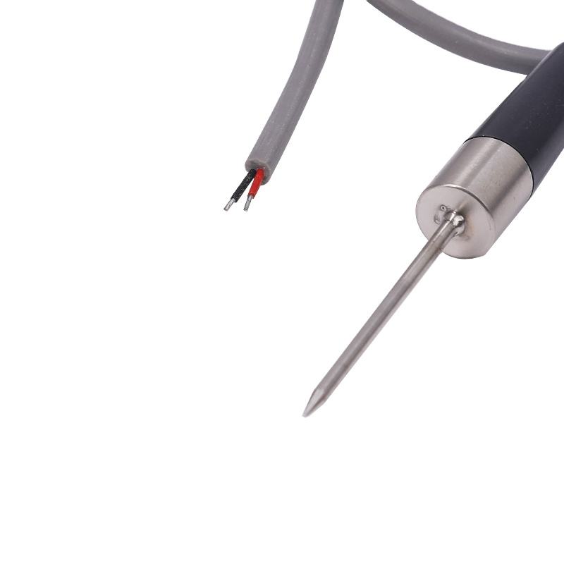 3 mm diameter sonde 3-leder RTD Pt100 temperatursensor Håndholdt K-type 1 meter termoelement Nålesonde i rustfrit stål