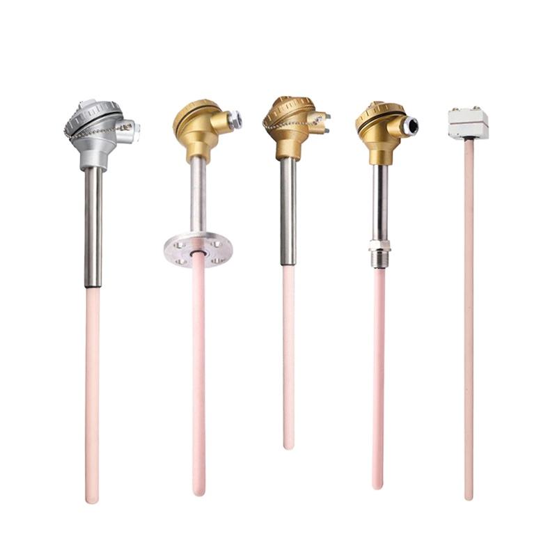 0,2–0,4 mm tråddiameter Type S/B/R platin-rhodium termoelement ovn højtemperaturfølersonde til smeltede metaller