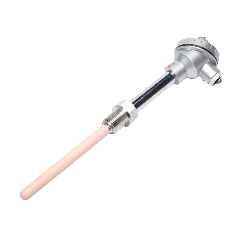 0,2–0,4 mm tråddiameter Type S/B/R platin-rhodium termoelement ovn højtemperaturfølersonde til smeltede metaller