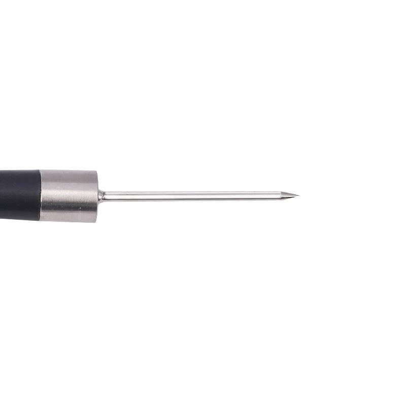 3 mm diameter sonde 3-leder RTD Pt100 temperatursensor Håndholdt K-type 1 meter termoelement Nålesonde i rustfrit stål